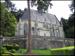 Renaissance chapel at Château Ussé