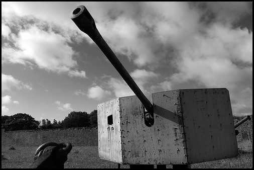 Tank at the D-day beaches