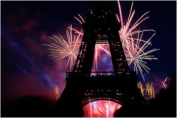 Bastille Day at the Eiffel Tower