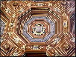 Ceiling at Château Fontainebleau