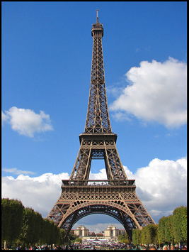 Famous French Monuments, Eiffel Tower