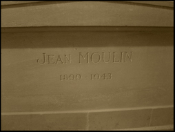 Grave of Jean Moulin in  le Pantheon, Paris