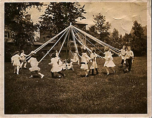 Maypole on May Day