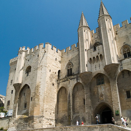 Palace of the Popes in Avignon, France