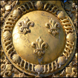 Gold detail at Palace of Versailles